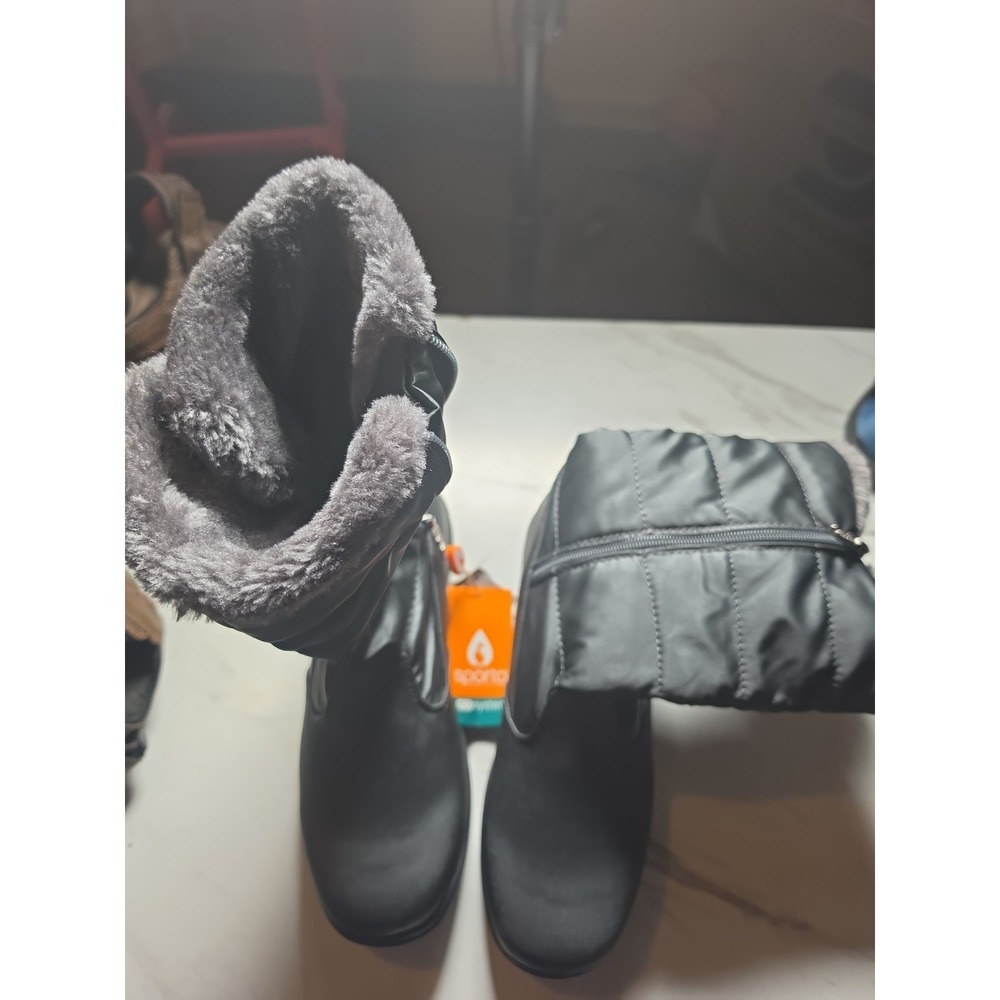 Thermo Lite Waterproof Women's gray Totes Boots Size 9.5